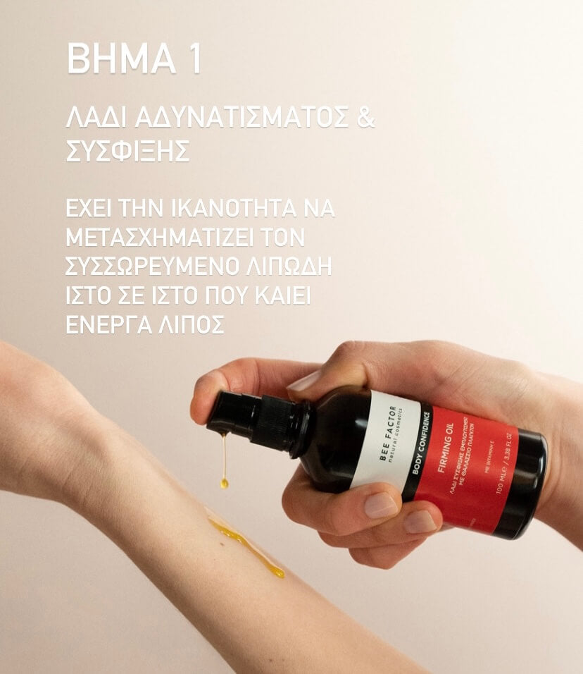 Σετ Λάδι Αδυνατίσματος & Σύσφιξης – Λάδι Κατά Της Κυτταρίτιδας