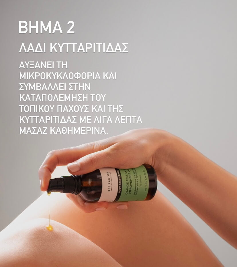 Σετ Λάδι Αδυνατίσματος & Σύσφιξης – Λάδι Κατά Της Κυτταρίτιδας