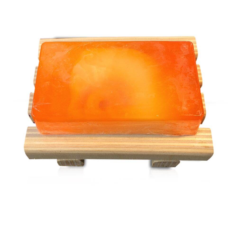 Ξύλινη σαπουνοθήκη μπάνιου για αποθήκευση σαπουνιού και καλύτερο στέγνωμα